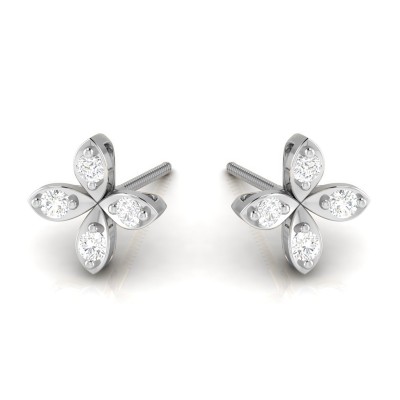 Nova Diamond Studs in 14k  Gold